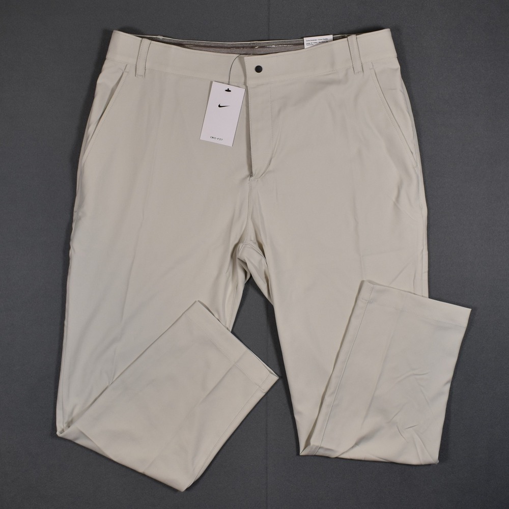 Nike Dri-FIT Victory Golf Pants 36x30 Ankle Length Lightweight "Light Bone"